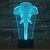 ieftine Lumini Decor &amp; Noapte-3D Nightlight Decorativ LED 1 piesă