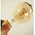 preiswerte Strahlende Glühlampen-1pc 40 W E26 / E27 A60(A19) Warmes Weiß 2300 k Retro / Abblendbar / Dekorativ Glühbirne Vintage Edison Glühbirne 220-240 V