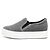 economico Slip-ons e mocassini da donna-Da donna Scarpe Tessuto Primavera Autunno Comoda Mocassini e Slip-Ons Piatto Per Casual Nero Grigio