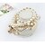 billige Mode Armbånd-Dame Charm-armbånd Perleambånd Wrap Armbånd Perle Dobbeltlags Mode Armbånd Smykker Hvid Til Fest Daglig Afslappet