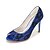 preiswerte Hochzeitsschuhe-Damen Seide Frühling / Sommer High Heels Stöckelabsatz Blau / Rosa / Elfenbein / Hochzeit / Party &amp; Festivität