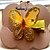billige Hår Smykker-koreansk blomst jentas stoff butterfly hårspenner