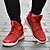 זול סניקרס לגברים-בגדי ריקוד גברים נעלי ספורט שטוח נוחות אתלטי קזו&#039;אל בָּחוּץ שרוכים טול מיקרופייבר הליכה סתיו חורף שחור / אדום / אפור