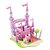 voordelige 3D-puzzels-Legpuzzels 3D-puzzels Bouw blokken DIY Toys Kasteel Papier Wit / Rood Modelbouw &amp; constructiespeelgoed