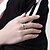 Χαμηλού Κόστους Модные кольца-Band Ring Silver Drop Ladies Fashion One Size / Women&#039;s