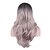 cheap Synthetic Trendy Wigs-Synthetic Wig Wavy Wavy Wig Medium Length Grey Synthetic Hair Women&#039;s