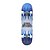 billige Skateboarding-31 Inch Komplette skateboards Ahorn ABEC-7 Professionelt Rød / Blå