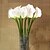 cheap Artificial Flower-1PC  Household Artificial Flowers Sitting Room Adornment    Calla  Lily   Artificial   Flowers