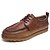 baratos Sapatos Oxford para Homem-Homens Couro Ecológico Primavera / Outono Conforto Oxfords Antiderrapante Khaki / Marron / Preto