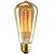 abordables Bombillas incandescentes-HRY 1pc 40 W E26 / E27 ST64 Blanco Cálido 2300 k Retro / Regulable / Decorativa Bombilla incandescente Vintage Edison 220-240 V