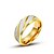 preiswerte Ringe für Herren-Bandring Blau Gold Titanstahl Einzigartiges Design Modisch 7 8 9 1 11 / Herrn / Herrn