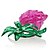 cheap 3D Puzzles-Roses 3D Puzzle Jigsaw Puzzle Wooden Puzzle Crystal Puzzle Wooden Model Plastic ABS Kid&#039;s Adults&#039; Toy Gift