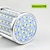 abordables Ampoules électriques-Ampoules Maïs LED 2300LM E14 E26 / E27 T 108 Perles LED SMD 5730 Décorative Blanc Chaud Blanc Froid 85-265 V / 1 pièce