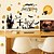 preiswerte Wand-Sticker-Dekorative Wand Sticker - Flugzeug-Wand Sticker Feiertage Wohnzimmer / Schlafzimmer / Badezimmer / Abziehbar
