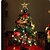 baratos Iluminação Noturna &amp; Decoração-1pc levou o presente de Natal decoração de interiores mini-árvores de natal noite luz