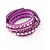 cheap Bracelets-Women&#039;s Wrap Bracelet Fashion Alloy Bracelet Jewelry Black / Purple / Red For Wedding