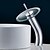 billige Klassisk-Håndvasken vandhane - Vandfald Krom Udspredt Et Hul / Enkelt håndtag Et HulBath Taps / Messing