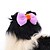 abordables Vêtements pour chiens-Chat Chien Accessoires pour Cheveux Noeud Papillon Cosplay Mariage Vêtements pour Chien Vêtements pour chiots Tenues De Chien Violet Bleu Rose Costume pour fille et garçon chien Térylène