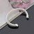 voordelige Armbanden-Dames Armband armbanden Manchet armband Geknoopt Gedraaid Knoop Dames Punk Inspirerend Italiaans Sterling zilver Armband sieraden Zilver Voor Kerstcadeaus Bruiloft Feest Informeel Dagelijks Sport