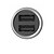 baratos Carregadores de automóveis-2 Portas USB Carregador Somente 5 V / 2.4 A