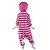 ieftine Pijamale Kigurumi-Pentru copii Pijama Kigurumi Pisici Animal Pijama Întreagă Mink catifea Roz Cosplay Pentru Baieti si fete Sleepwear Pentru Animale Desen animat Festival / Sărbătoare Costume / Leotard / Onesie