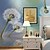 preiswerte Wandgemälde-3D Haus Dekoration Moderne Wandverkleidung, Segeltuch Stoff Klebstoff erforderlich Wandgemälde, Zimmerwandbespannung