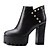 cheap Women&#039;s Boots-Women&#039;s Boots Fall / Winter Fashion Boots / Bootie / Round Toe Party &amp; Evening / Dress / Casual Chunky Heel Rivet