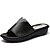 billige Sandaler til kvinner-Dame Sandaler Flat Heel Sandals Flat hæl Perle Syntetisk Vår / Sommer Hvit / Svart