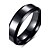voordelige Ringen-Bandring Zwart Roestvast staal Titanium Staal Modieus 7 8 9 10 11 / Voor heren / Voor heren / Feest / Informeel / Dagelijks