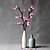 Χαμηλού Κόστους Ψεύτικα Λουλούδια-Ψεύτικα λουλούδια 1pcs Κλαδί Μοντέρνο Στυλ Δαμασκηνί Λουλούδι για Τραπέζι