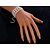 preiswerte Armbänder-Damen Tennis Armbänder Modisch Aleación Armband Schmuck Golden / Silber Für Hochzeit