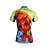 cheap Women&#039;s Cycling Clothing-ILPALADINO Women&#039;s Short Sleeve Cycling Jersey Floral Botanical Plus Size Bike Jersey Top Mountain Bike MTB Road Bike Cycling Breathable Quick Dry Ultraviolet Resistant Sports Clothing Apparel