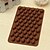 billige Bakeredskap-3d kaffebønner 55 hulrom kaffebønneform sjokoladeform silikon sjokoladeform