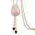 cheap Necklaces-Women&#039;s Pendant Necklace - Silver Plated, Opal, Rose Gold Plated Tassel, Party, Casual White, Pink Necklace For Wedding, Party, Daily