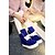 billige Kvindestøvler-Støvler-Tilpassede materialerDame-Sort Blå Grå-Formelt Fritid-Flad hæl