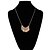 preiswerte Halsketten-Damen Halsketten Quaste Diamantimitate Aleación Golden Modische Halsketten Schmuck Für Hochzeit