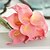 baratos Flor artificial-Flores artificiais 5 Ramo Estilo Moderno Lírios Flor de Mesa