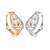 preiswerte Ringe-Damen Ring Golden Silber Aleación Personalisiert Stilvoll Hochzeit Party / Abend Schmuck