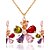 ieftine Seturi de Bijuterii-Pentru femei Seturi de bijuterii de mireasă cercei Bijuterii Multicolor Pentru Petrecere Nuntă
