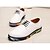 cheap Men&#039;s Oxfords-Men&#039;s Cowhide Spring Comfort Oxfords Slip Resistant White / Black / Brown