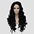 رخيصةأون باروكات شهيرة صناعية-الاصطناعية الباروكات شعر مستعار طويل جدا أسود شعر مستعار صناعي أسود