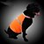billige Hundetøj-Kat Hund Vest Hundetøj Orange Gul Kostume Blandet Materiale Ensfarvet Afslappet / Hverdag Sport S M L