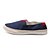 voordelige Hereninstappers &amp; loafers-Heren Schoenen Linnen Winter Lente Comfortabel Loafers &amp; Slip-Ons voor Causaal Donkerblauw Grijs Groen Lichtblauw