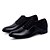 abordables Oxfords Homme-Homme Chaussures Polyuréthane Printemps Automne Confort Chaussures formelles Oxfords Marche Lacet pour Décontracté Noir Marron
