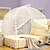 cheap Bed Canopies &amp; Drapes-Mosquito Net  Mongolian Yurt Polyester For Twin / Full / Queen / King Bed Pink Blue Yellow White