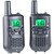 cheap Walkie Talkies-T899C Handheld VOX / Encryption / CTCSS / CDCSS 3KM-5KM 3KM-5KM 8 AAA 0.5W Walkie Talkie Two Way Radio