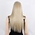 cheap Synthetic Trendy Wigs-Synthetic Wig Straight Straight Wig Blonde Long Blonde Synthetic Hair Women&#039;s Blonde