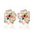 cheap Earrings-Women&#039;s Stud Earrings Drop Earrings Flower Fashion Earrings Jewelry Rainbow For Wedding 1pc