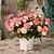 billige Kunstig blomst-Kunstige blomster 1pcs Gren Moderne Stil Nellik Bordblomst