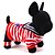 billige Hundetøj-Kat Hund Frakker Jumpsuits Hvalpe tøj Britisk Cosplay Vinter Hundetøj Hvalpe tøj Hund outfits Sort Rød Kostume til Girl and Boy Dog Bomuld XS M L